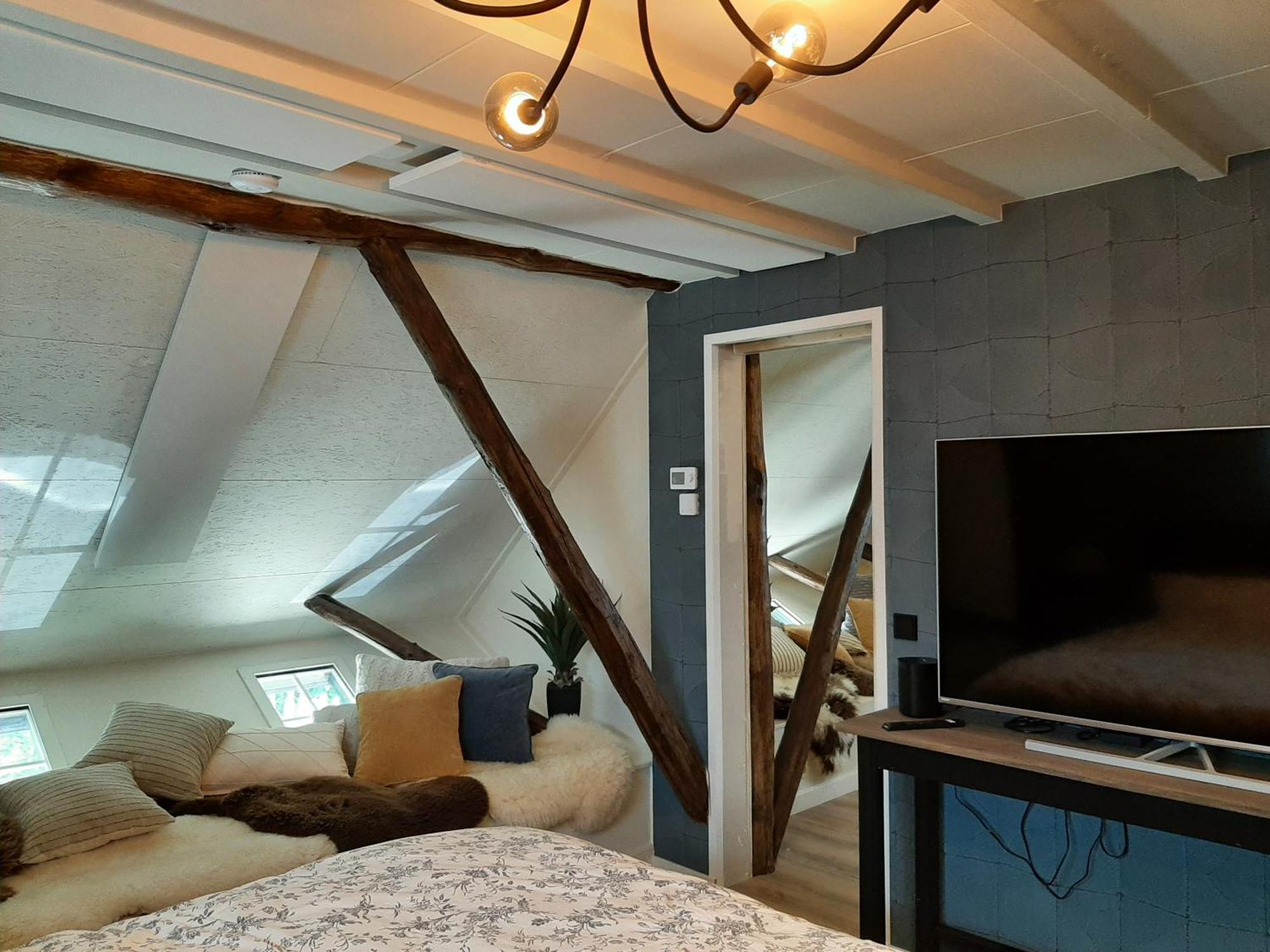 Loft De Hooizolder Met Sauna Bij Te Boeken Gees Ngoại thất bức ảnh